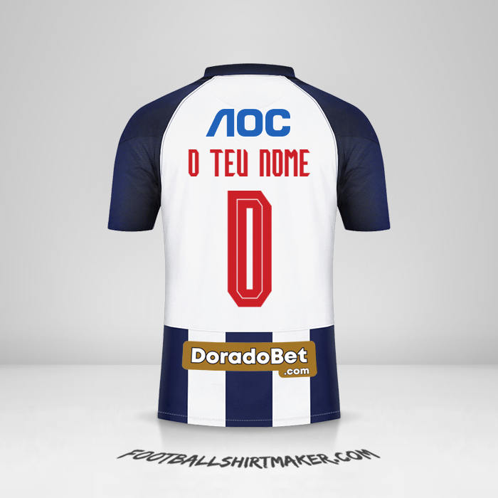 Camisola Club Alianza Lima 2021 -  o teu nome - 0