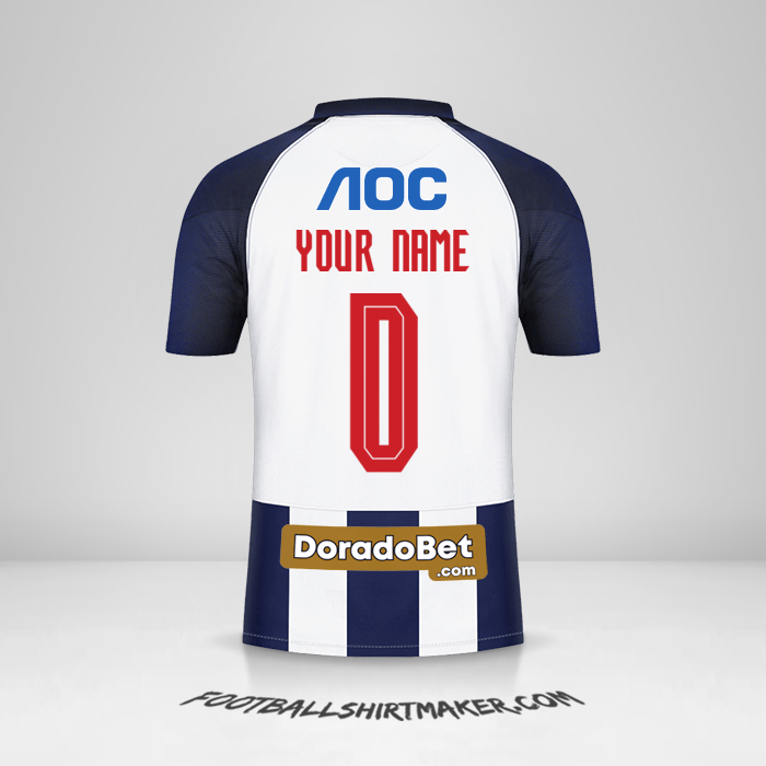 Club Alianza Lima 2021 jersey number 0 your name