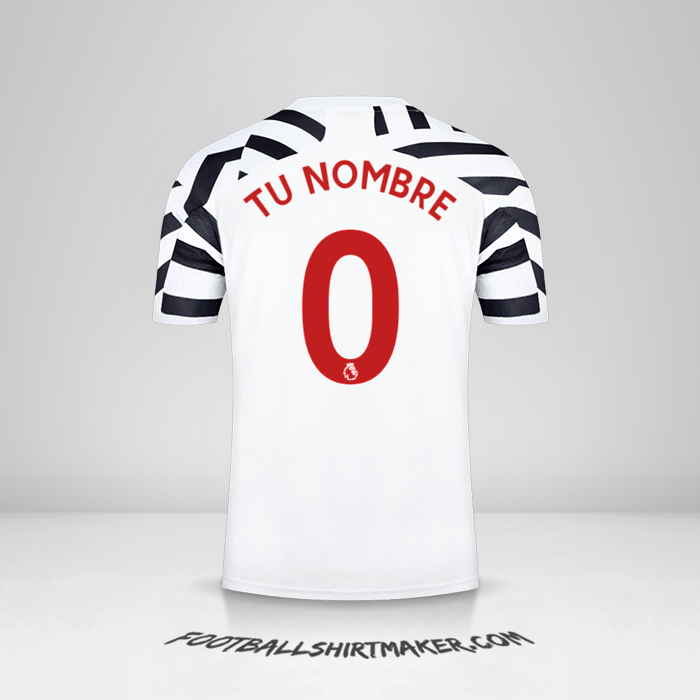 Camiseta Manchester United 2020/21 III -  tu nombre - 0