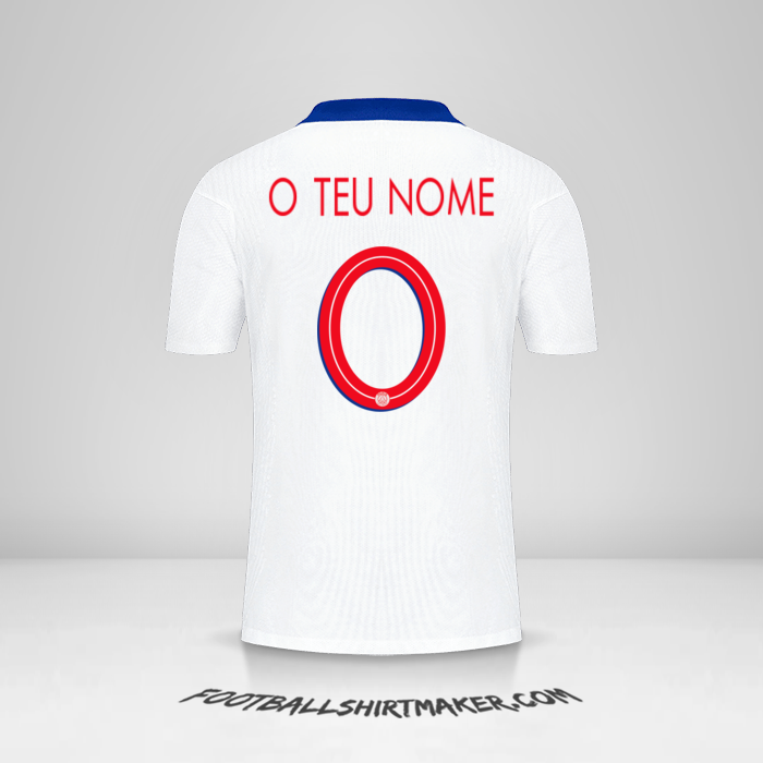 Camisola Paris Saint Germain 2020/21 Cup II -  o teu nome - 0