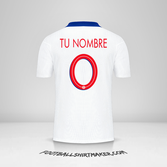 Camiseta Paris Saint Germain 2020/21 Cup II -  tu nombre - 0