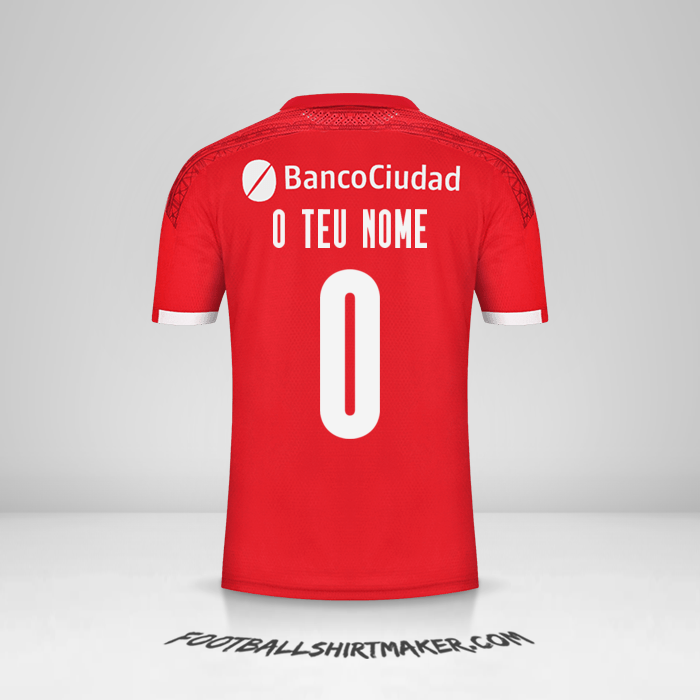 Camisola Independiente 2021 -  o teu nome - 0