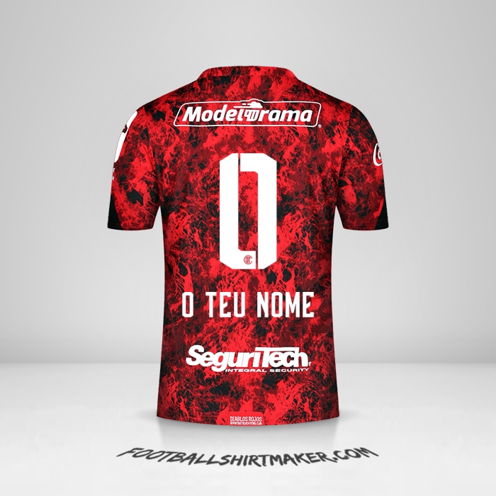 Camisola Toluca FC 2021 -  o teu nome - 0