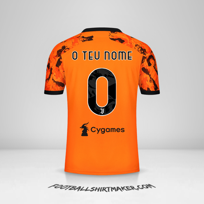 Camisola Juventus FC 2020/21 III -  o teu nome - 0