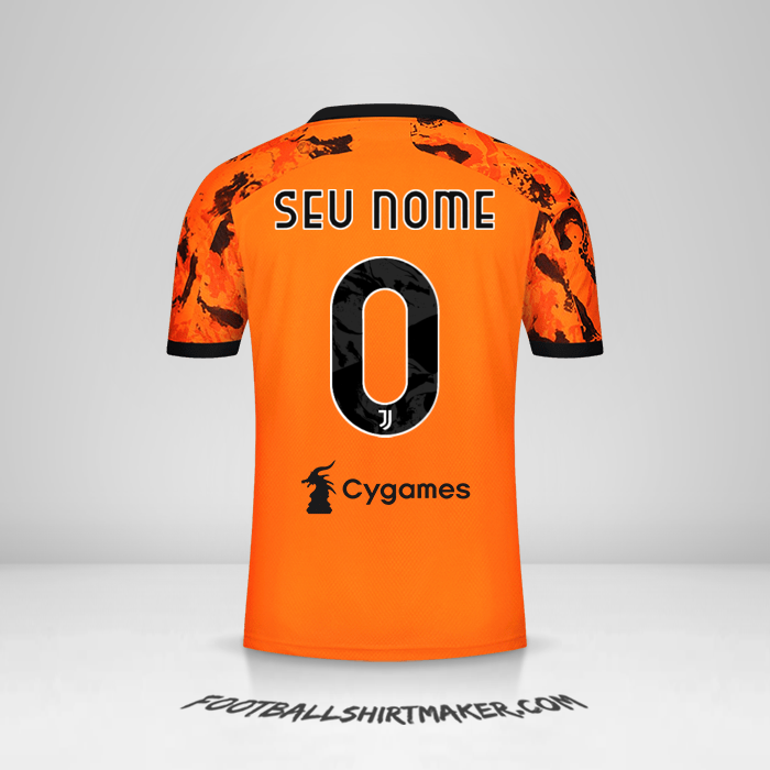 Camisa Juventus FC 2020/21 III -  seu nome - 0