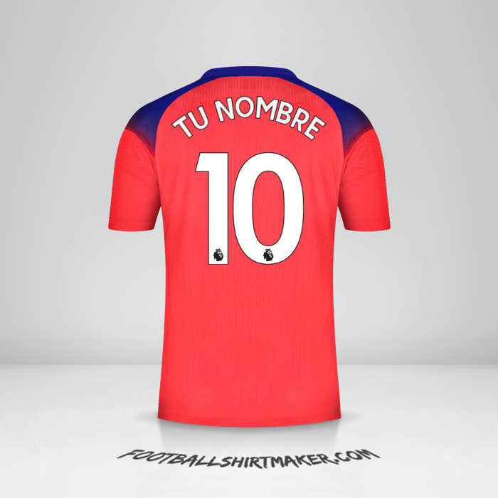 Camiseta Chelsea 2020/21 III número 10 tu nombre