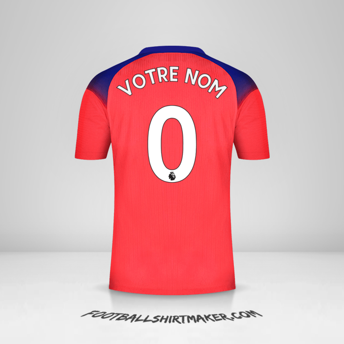 Maillot Chelsea 2020/21 III -  votre nom - 0