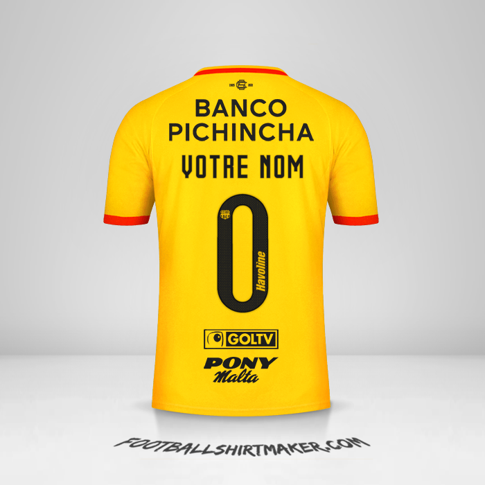 Maillot Barcelona SC 2021 -  votre nom - 0