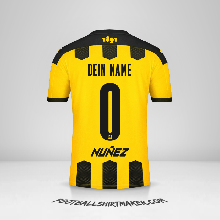 Trikot Peñarol 2021 -  dein name - 0