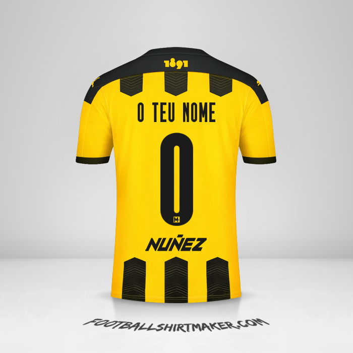 Camisola Peñarol 2021 -  o teu nome - 0