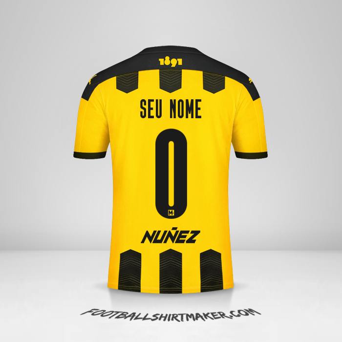 Camisa Peñarol 2021 -  seu nome - 0