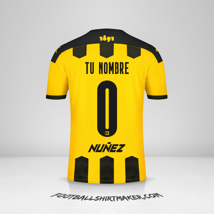 Camiseta Peñarol 2021 -  tu nombre - 0