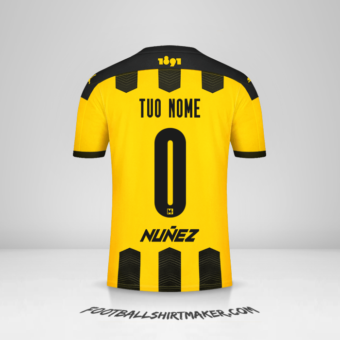 Maglia Peñarol 2021 -  tuo nome - 0