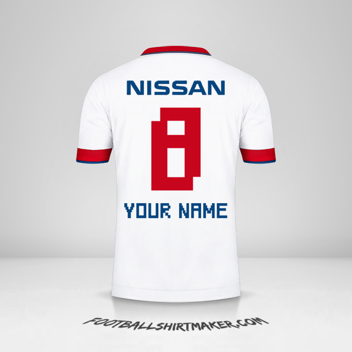 Club Nacional 2020 shirt number 8 your name