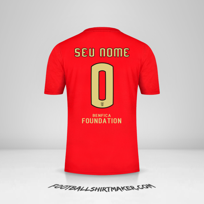 Camisa SL Benfica 2020/21 Cup -  seu nome - 0