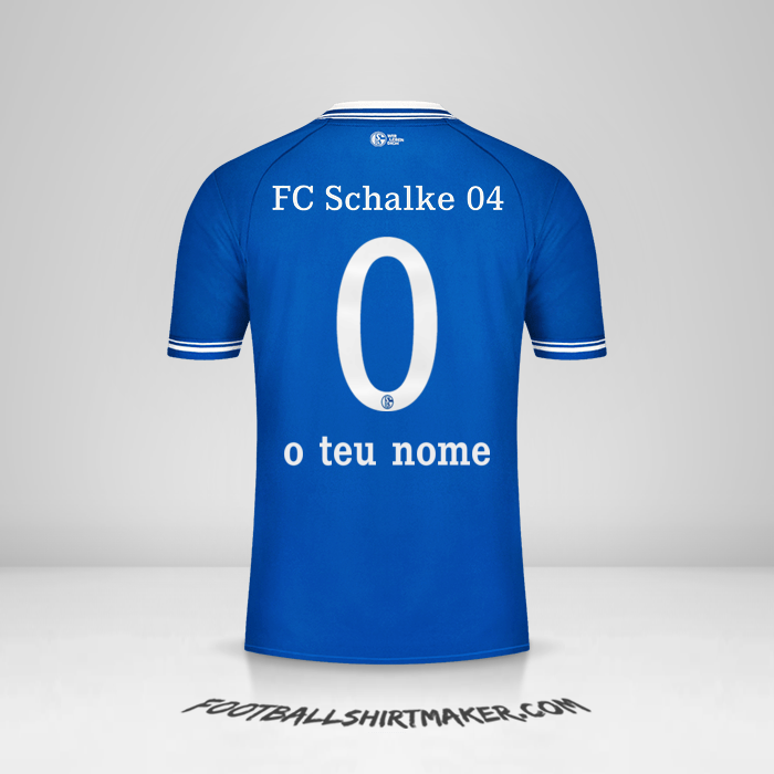 Camisola Schalke 04 2020/21 -  o teu nome - 0