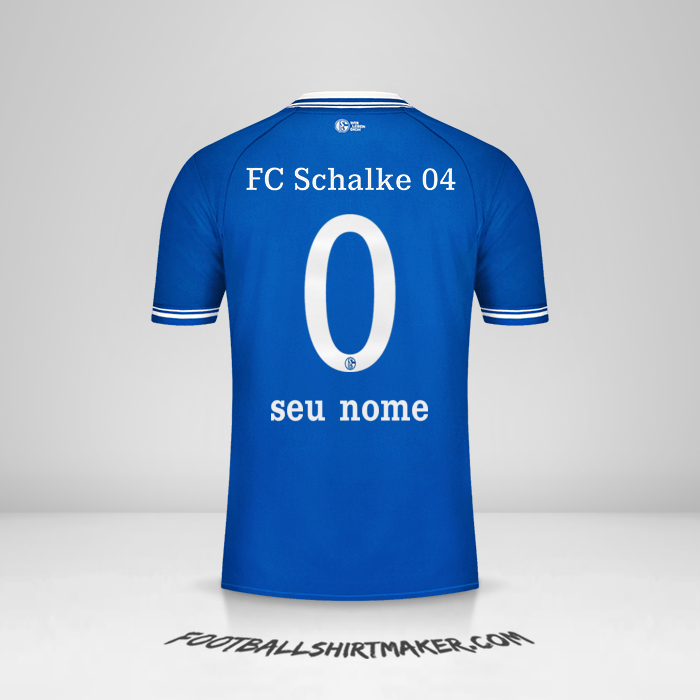 Camisa Schalke 04 2020/21 -  seu nome - 0