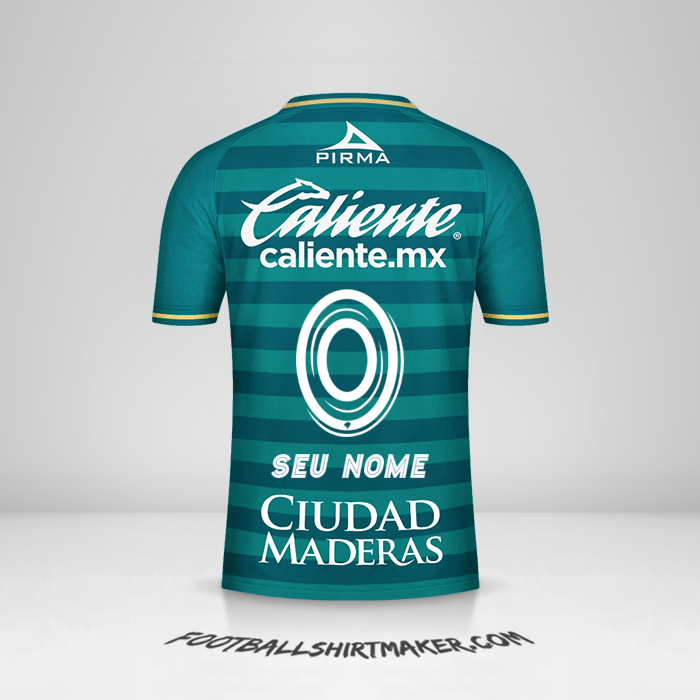 Camisa Club León 2020/21 -  seu nome - 0