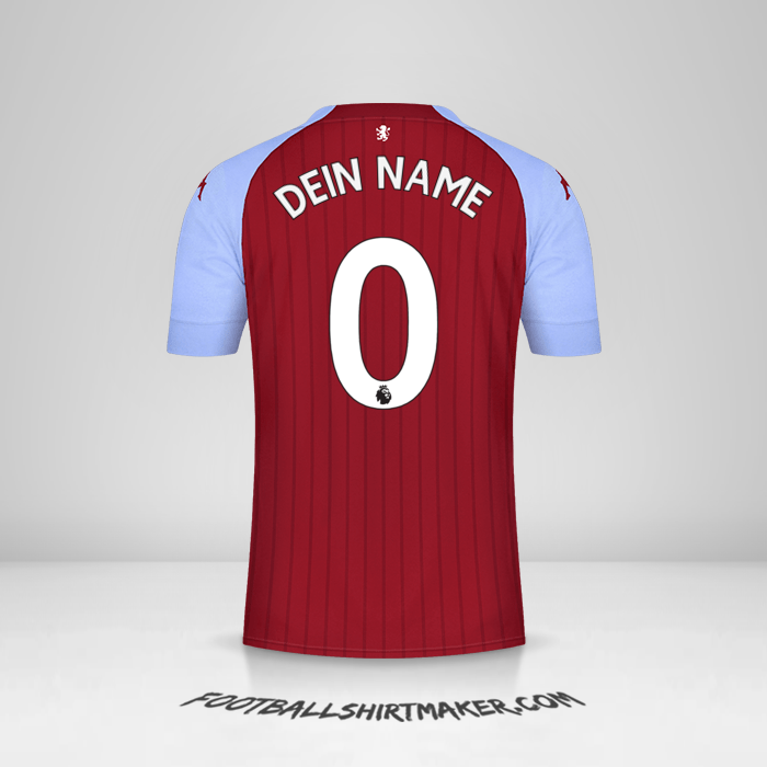 Trikot Aston Villa FC 2020/21 -  dein name - 0