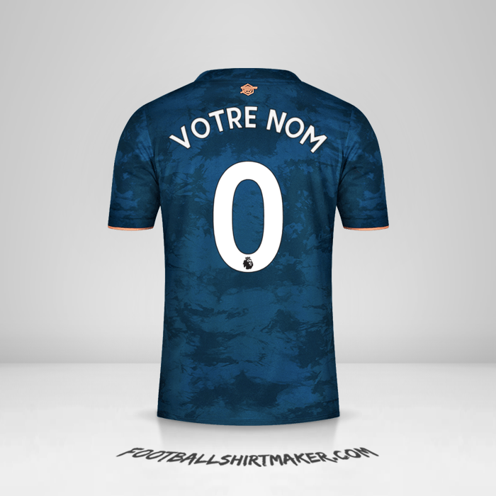 Maillot Arsenal 2020/21 III -  votre nom - 0