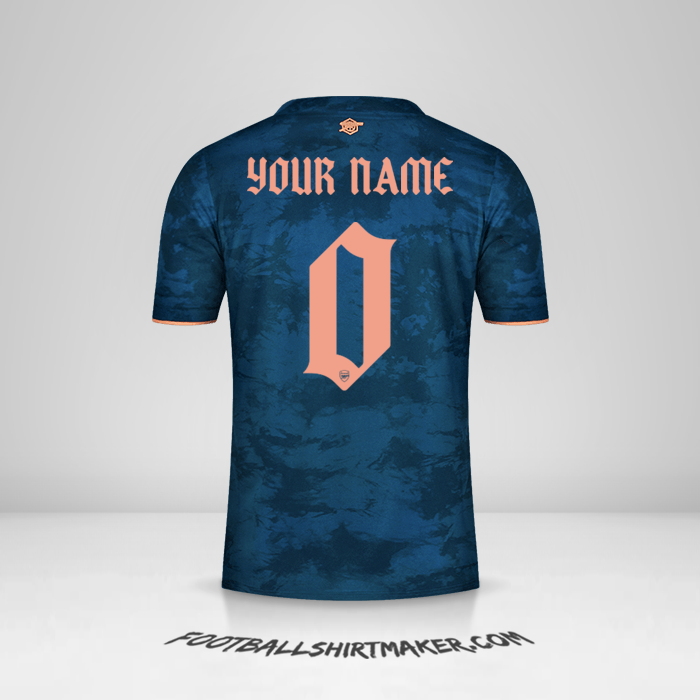 Jersey Arsenal 2020/21 Cup III -  your name - 0