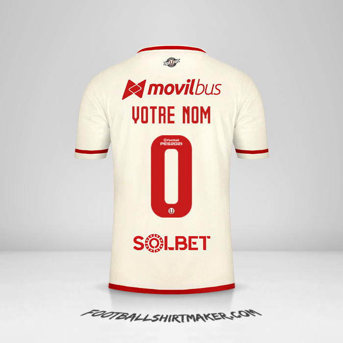 Maillot Universitario 2021 -  votre nom - 0