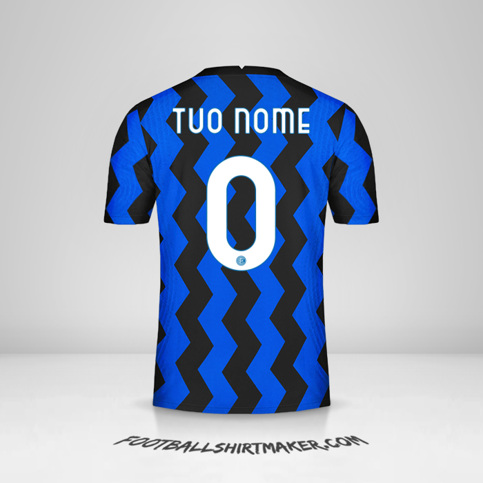Maglia Inter 2020/21 Cup -  tuo nome - 0