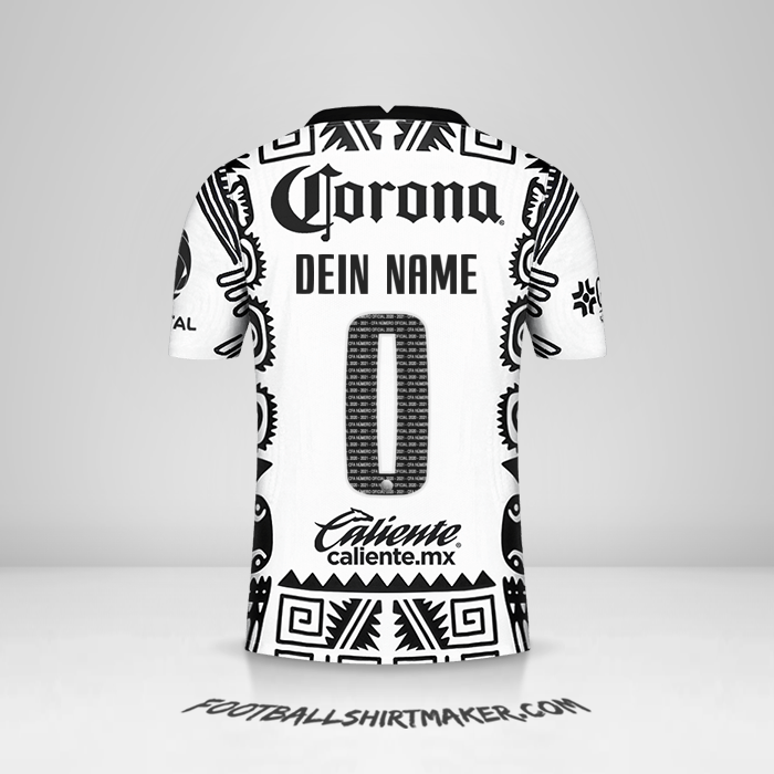 Trikot Club America 2021 III -  dein name - 0