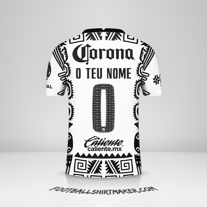 Camisola Club America 2021 III -  o teu nome - 0