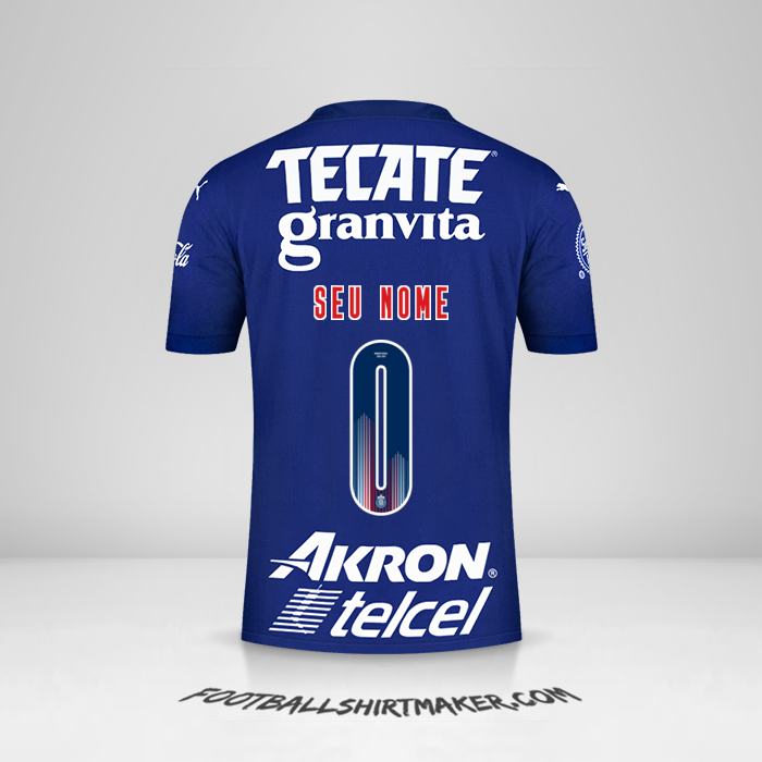 Camisa Guadalajara 2021 III -  seu nome - 0