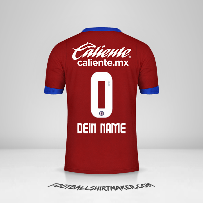 Trikot Cruz Azul 2020/21 III -  dein name - 0