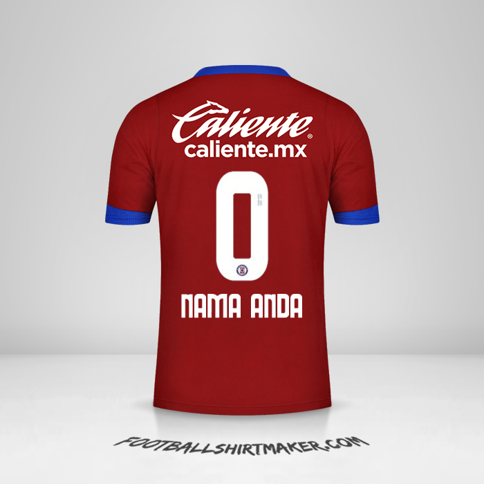 Jersey Cruz Azul 2020/21 III -  nama anda - 0