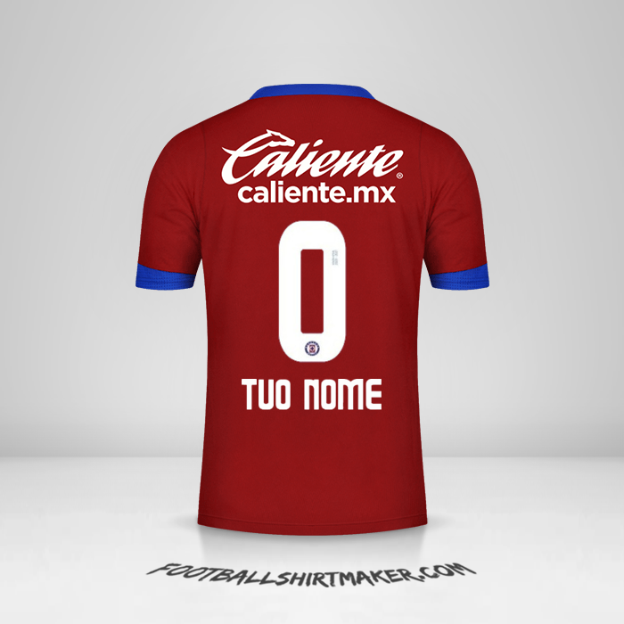 Maglia Cruz Azul 2020/21 III -  tuo nome - 0