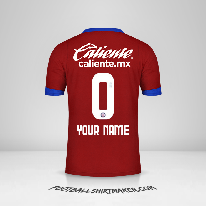 Shirt Cruz Azul 2020/21 III -  your name - 0