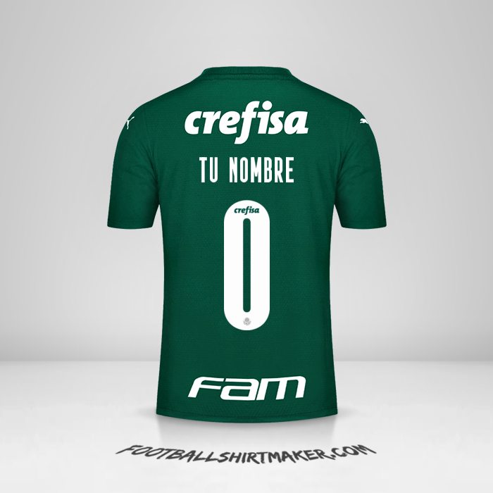 Camiseta Palmeiras Libertadores 2021 -  tu nombre - 0