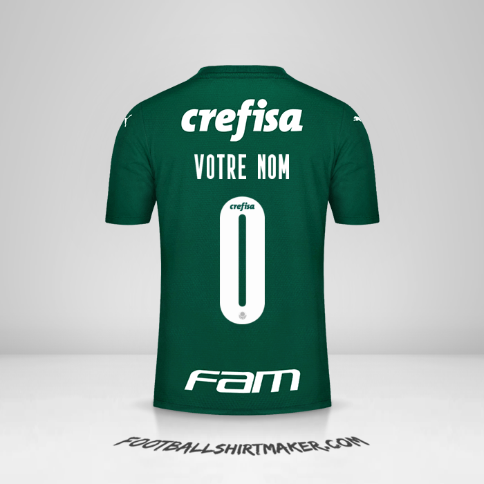 Maillot Palmeiras Libertadores 2021 -  votre nom - 0