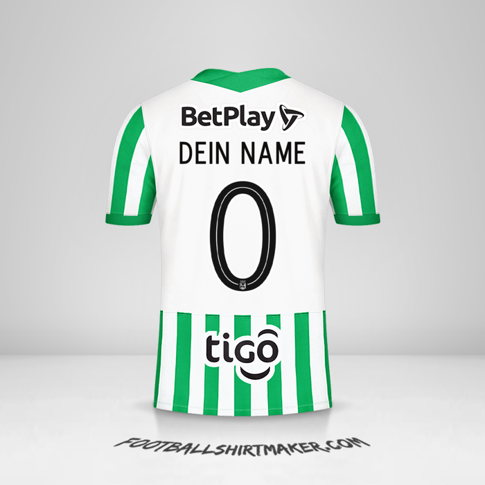 Trikot Atletico Nacional 2021 -  dein name - 0