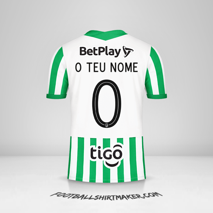 Camisola Atletico Nacional 2021 -  o teu nome - 0