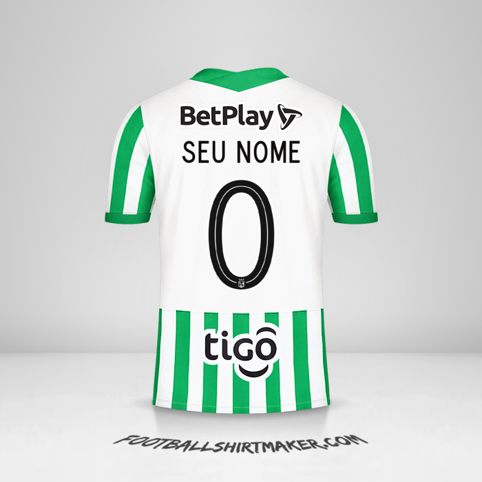 Camisa Atletico Nacional 2021 -  seu nome - 0