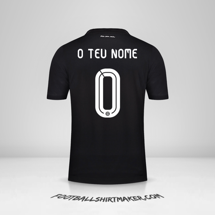 Camisola FC Bayern Munchen 2020/21 UCL -  o teu nome - 0