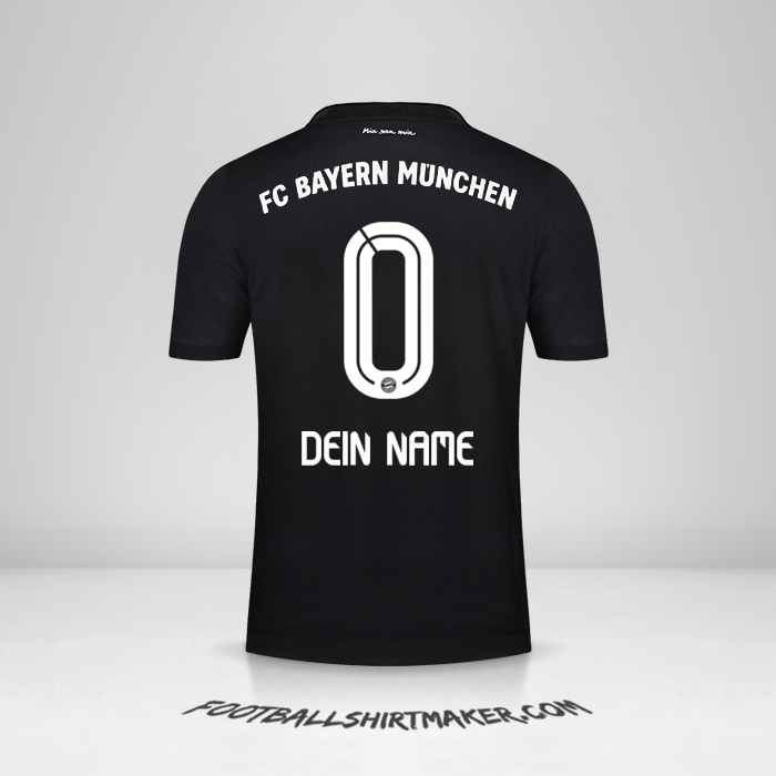 Trikot FC Bayern Munchen 2020/21 III -  dein name - 0