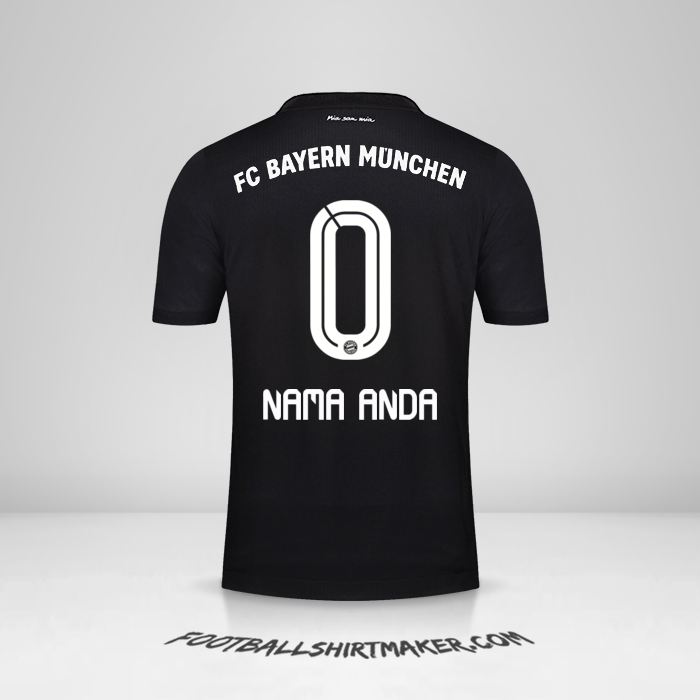 Jersey FC Bayern Munchen 2020/21 III -  nama anda - 0