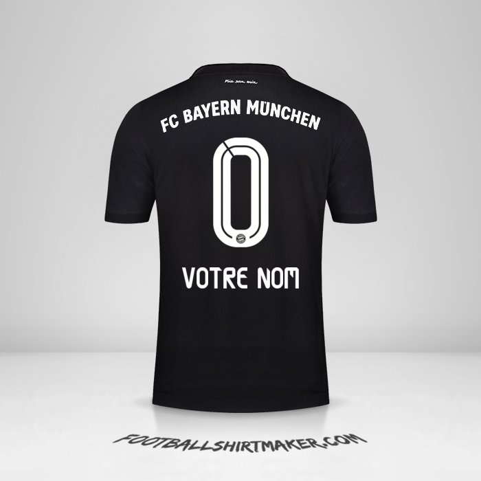 Maillot FC Bayern Munchen 2020/21 III -  votre nom - 0