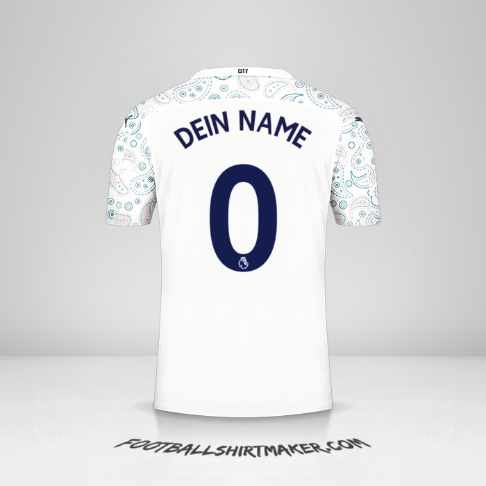 Trikot Manchester City 2020/21 III -  dein name - 0