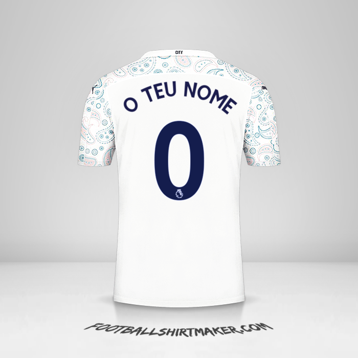 Camisola Manchester City 2020/21 III -  o teu nome - 0