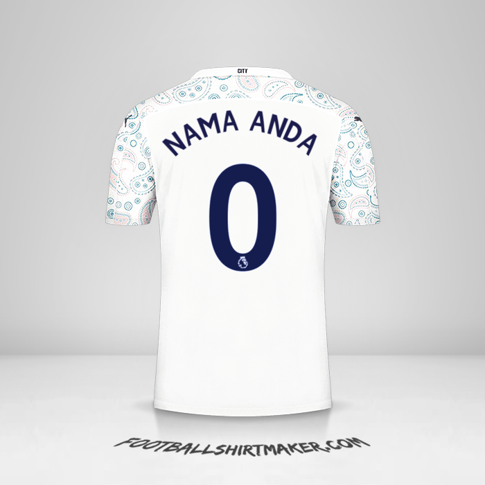 Jersey Manchester City 2020/21 III -  nama anda - 0