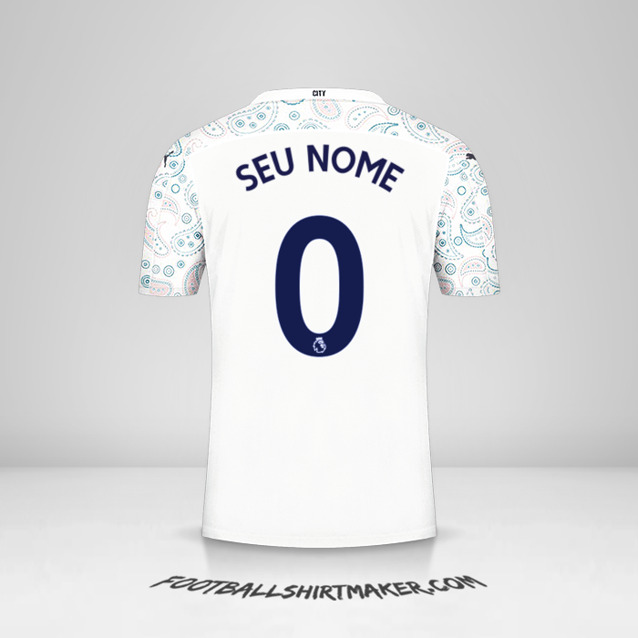 Camisa Manchester City 2020/21 III -  seu nome - 0