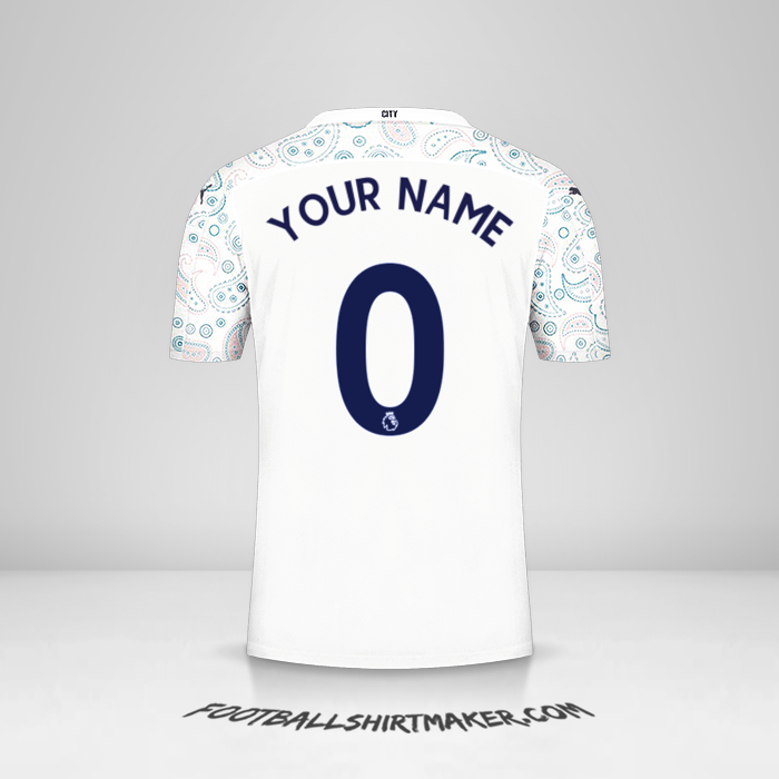 Manchester City 2020/21 III shirt number 0 your name