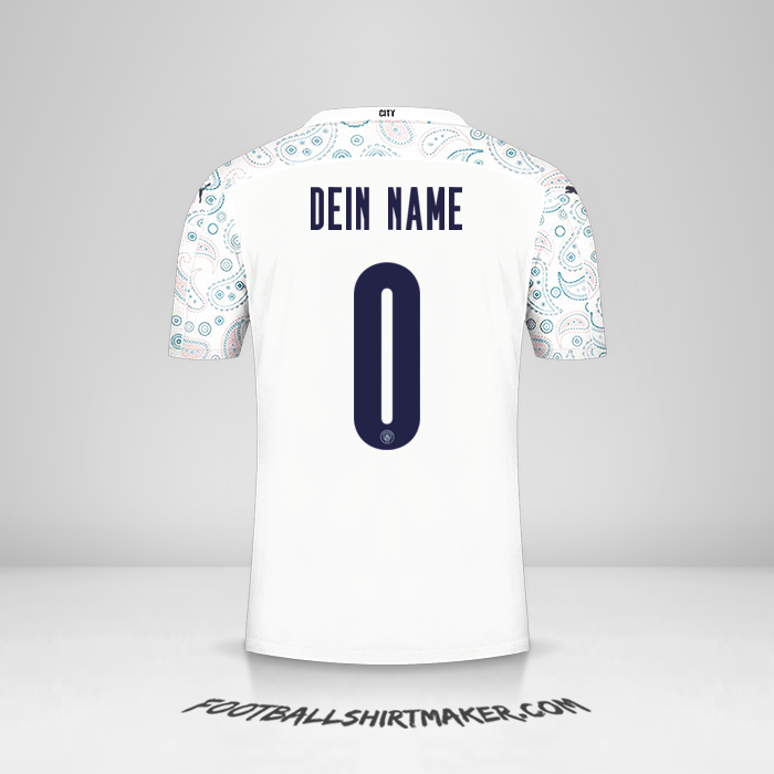 Trikot Manchester City 2020/21 Cup III -  dein name - 0