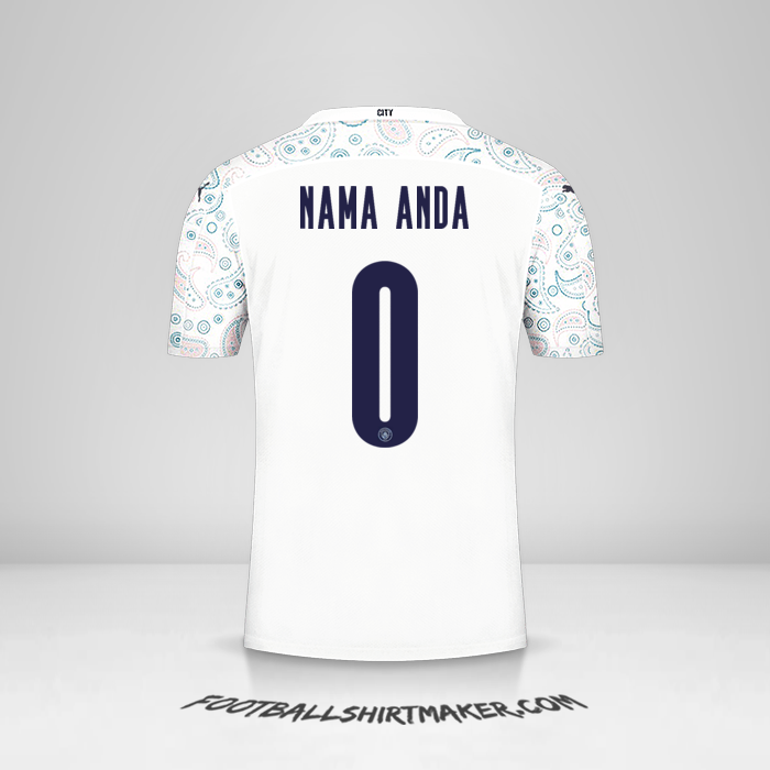 Jersey Manchester City 2020/21 Cup III -  nama anda - 0